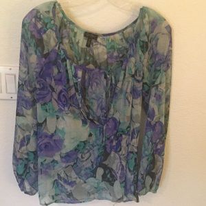 Jessica Simpson Flowery Blouse